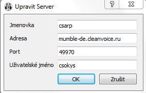 takto vypadá vyplněbá tabulka našeho serveru